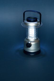 Camping Portable Lamp Stock Photo Camping Portable Lamp Stock Photo