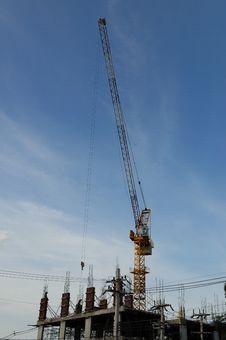 Construction Crane Stock Image Construction Crane Stock Image