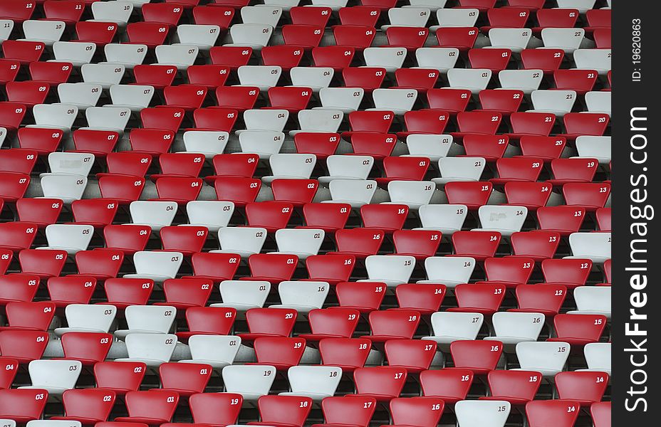 Auditorium  and  Chairs in Stadium