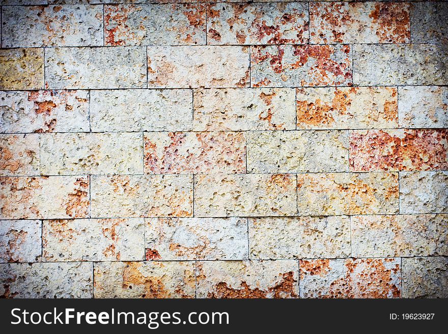 Stone wall for background, outdoor