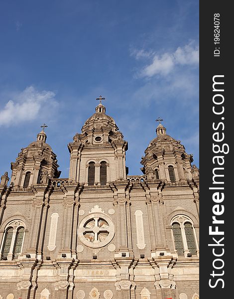 St. Joseph's Church (East Cathedral) in Beijing, China. This is one of the four principal Christian churches in the Chinese capital. St. Joseph's Church (East Cathedral) in Beijing, China. This is one of the four principal Christian churches in the Chinese capital.