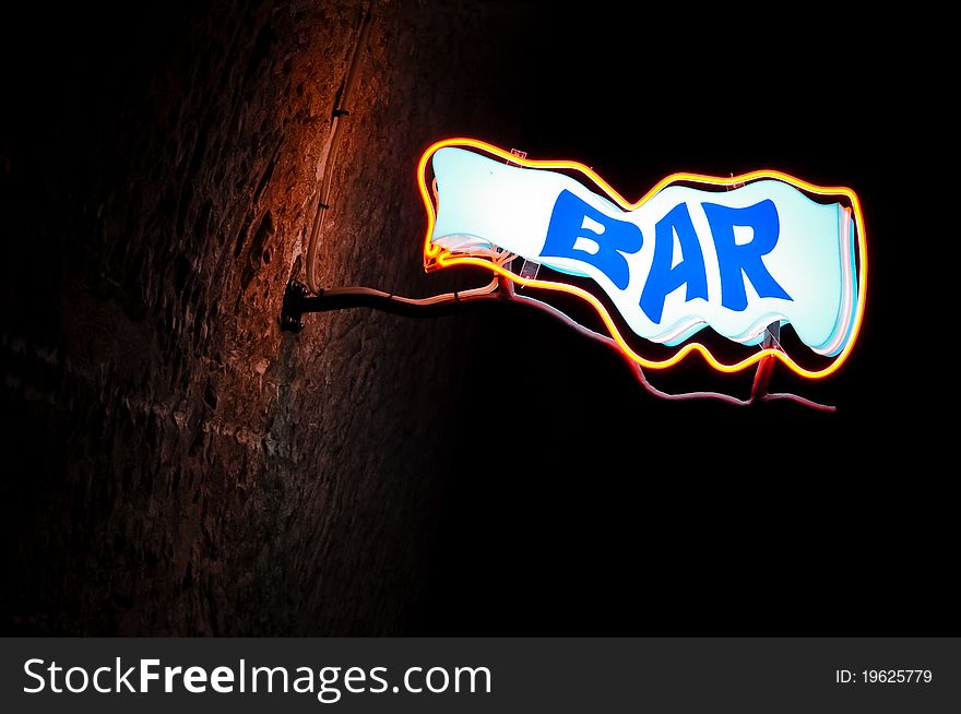 Neon Sign Bar