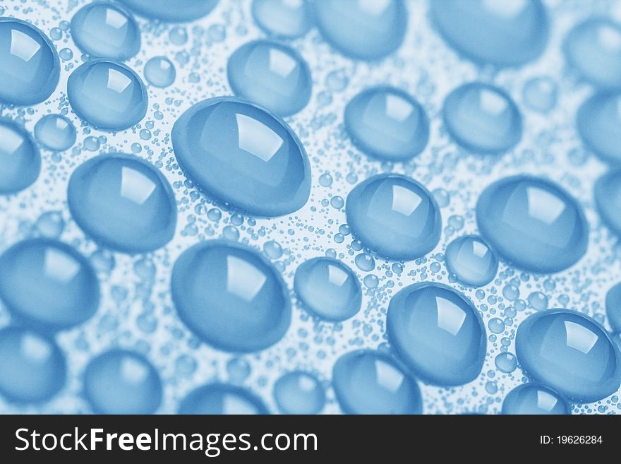 Close-up Of Water Drops