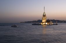 Maiden S Tower In Istanbul Stock Images
