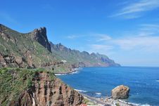 Tenerife Coast Of Anaga Royalty Free Stock Photos Tenerife Coast Of Anaga Royalty Free Stock Photos