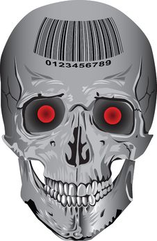 Skull Metal Stock Image Skull Metal Stock Image