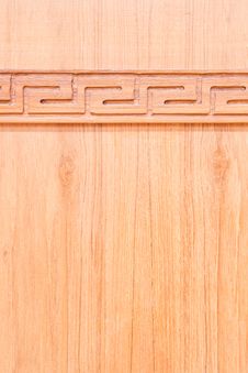 Carving Wood On Wooden Wall Royalty Free Stock Photography Carving Wood On Wooden Wall Royalty Free Stock Photography