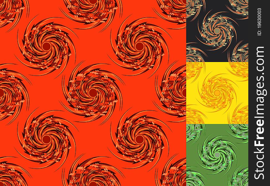 Seamless a pattern for a background in a