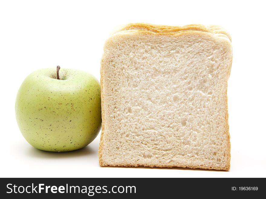 White Bread With Apple