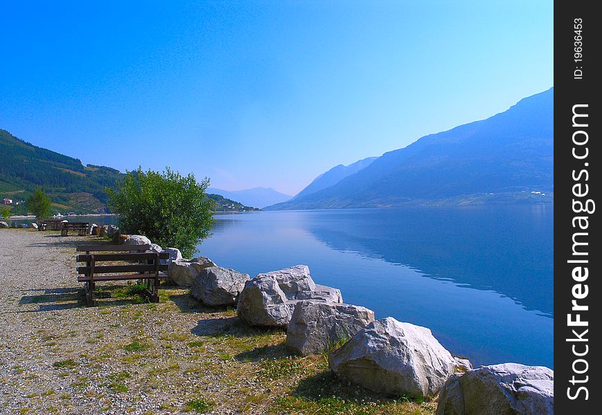 Lake In The Mountains