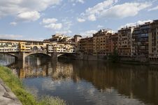 Arno River, Florence Italy Royalty Free Stock Photography Arno River, Florence Italy Royalty Free Stock Photography