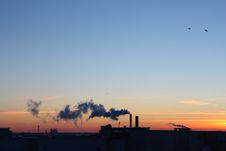 Industrial Landscape Stock Photography Industrial Landscape Stock Photography