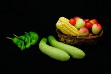 Fruits And Vegetables Royalty Free Stock Image Fruits And Vegetables Royalty Free Stock Image