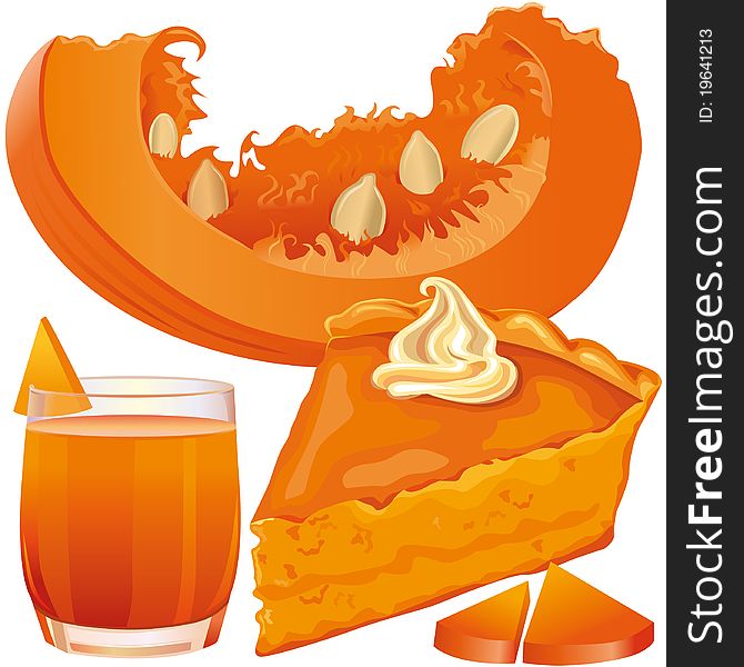 Pumpkin Pie And Juice