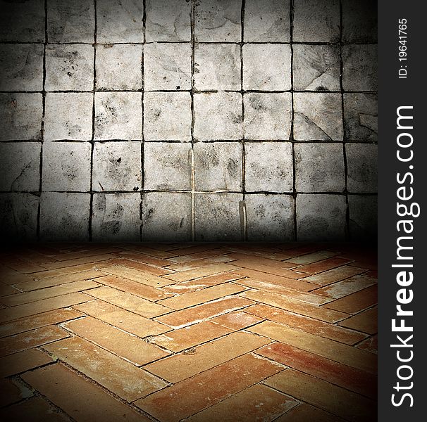 Old Brick Gray Backgrounds