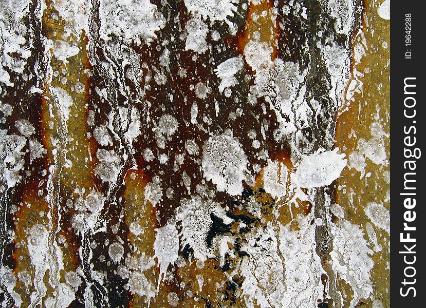 Old wall with paint drippings and splashes.Abstract background. Old wall with paint drippings and splashes.Abstract background