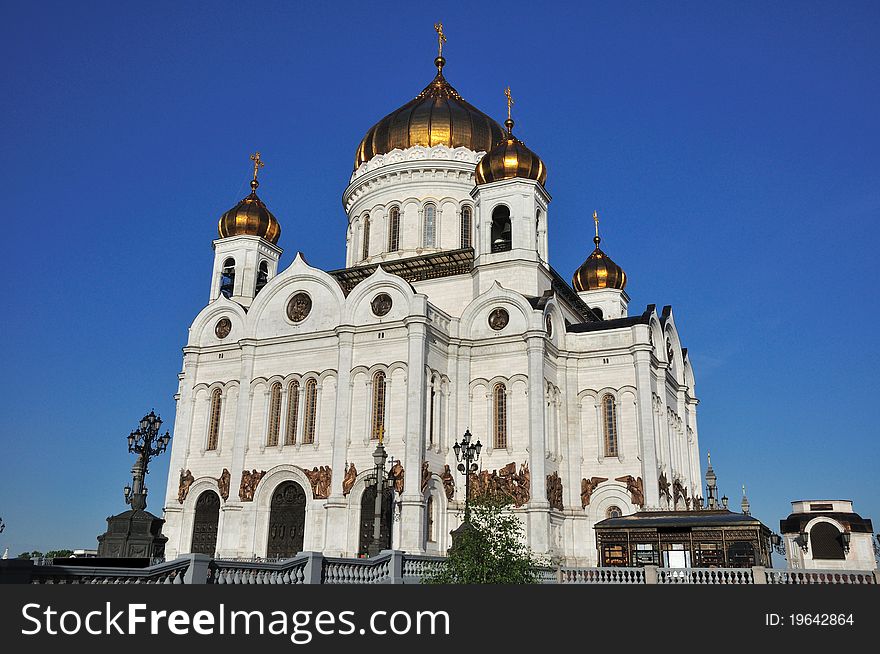 Temple Of The Christ-savior. Moscow. Russia.