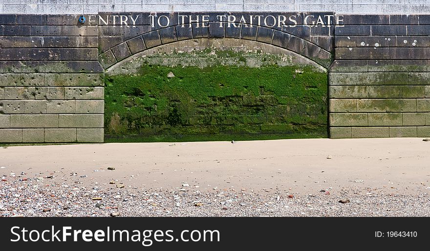 Entry To The Traitors Gate.