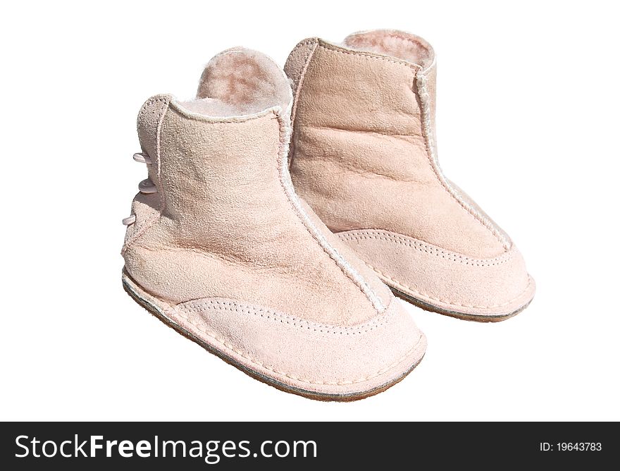 Baby Pink Pretty Boots