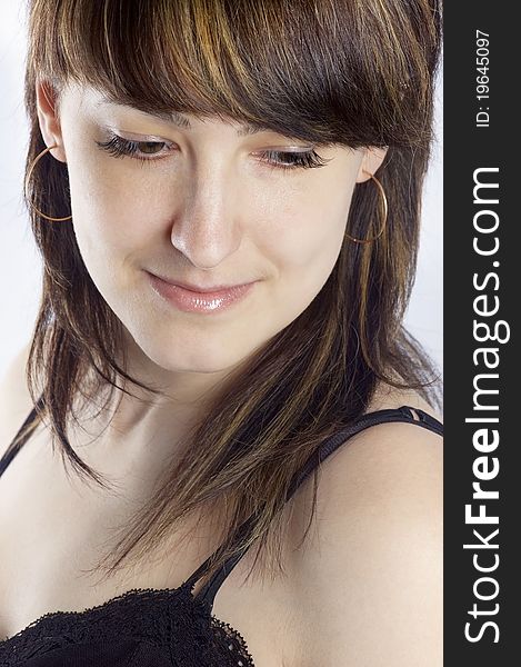 Young Woman Portrait, Studio Shoot