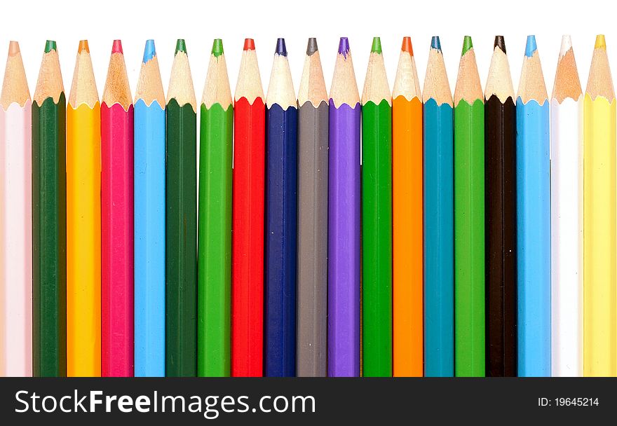 Various Colour Pencils