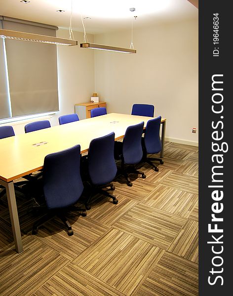 Conference halls and meeting table