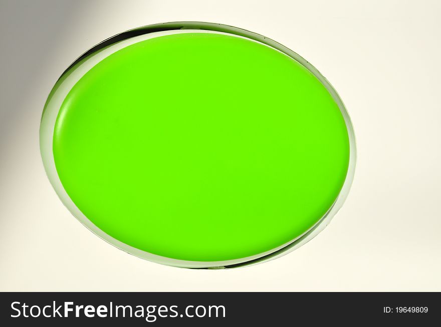 Green Color Circle