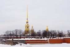 Peter And Paul Fortress Royalty Free Stock Photo Peter And Paul Fortress Royalty Free Stock Photo