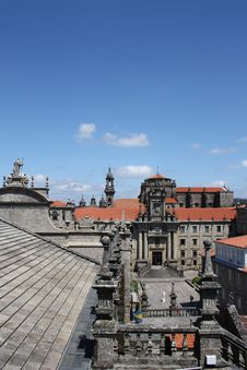 Santiago De Compostela Cathedral Royalty Free Stock Photos