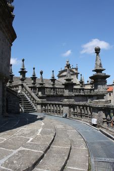 Santiago De Compostela Cathedral Royalty Free Stock Photography Santiago De Compostela Cathedral Royalty Free Stock Photography
