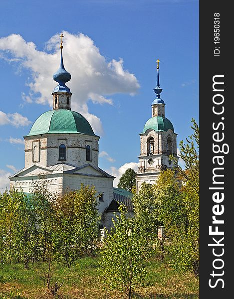 Vvedensky Temple In Florischi Village, Russia