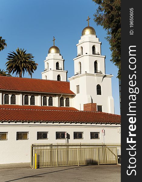 Good Shepherd catholic church in Beverley Hills, Los Angeles