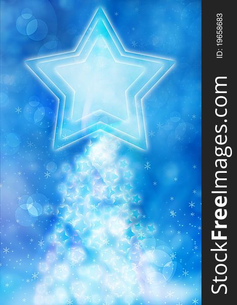 Abstract background blob blue bright celebrate christmas. Abstract background blob blue bright celebrate christmas