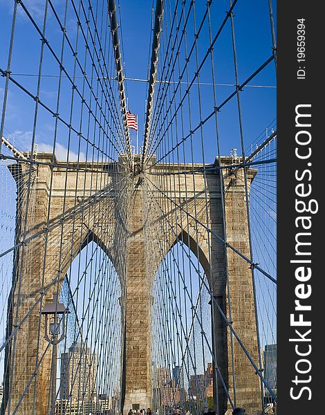 Brooklin bridge, New York, USA
