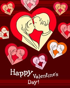 Happy Valentine Royalty Free Stock Photography Happy Valentine Royalty Free Stock Photography