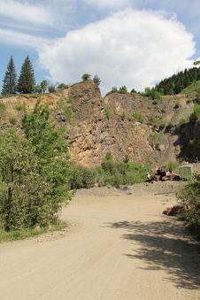 Stone Quarry Lanscape Stock Photos Stone Quarry Lanscape Stock Photos