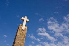 Cross, Cabo Da Roca Stock Photo Cross, Cabo Da Roca Stock Photo
