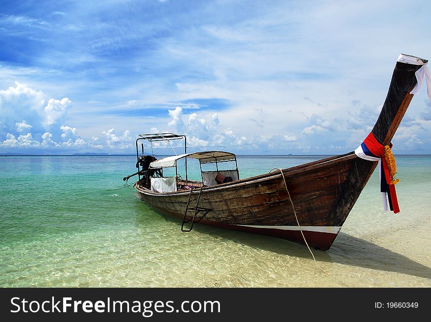 Boat On Thailand Sea