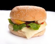 Burger Royalty Free Stock Photos