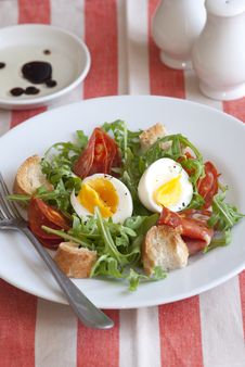 Boiled Egg Salad Royalty Free Stock Image Boiled Egg Salad Royalty Free Stock Image