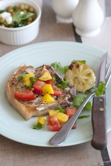 Free Pork Chop Royalty Free Stock Images - 19673389