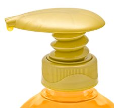 Dispenser Bottle Of Liquid Soap. Stock Photography Dispenser Bottle Of Liquid Soap. Stock Photography