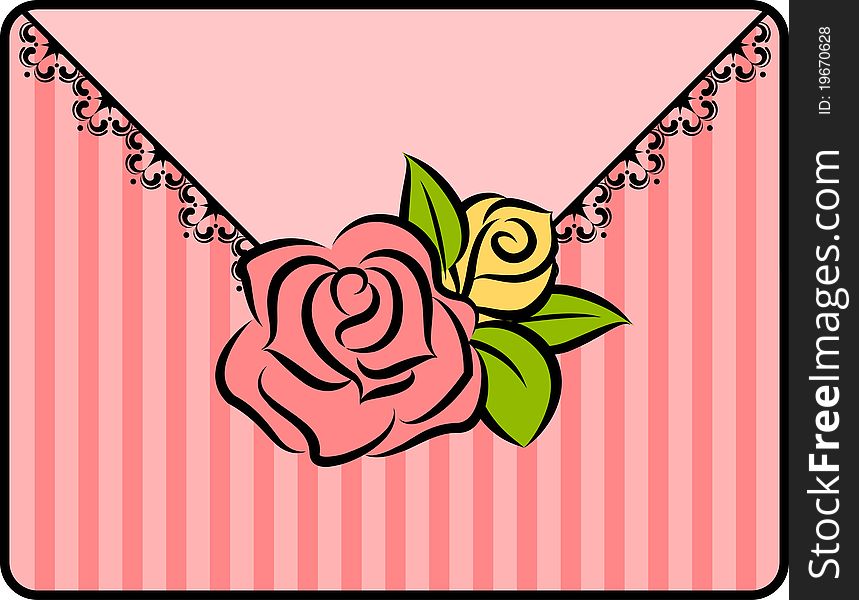 Background with beautiful roses.for a design