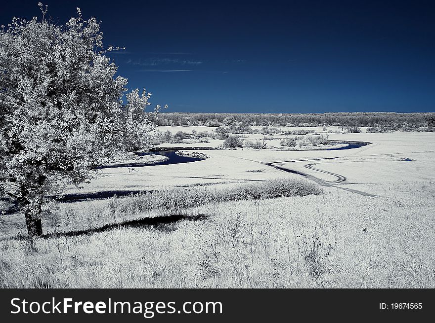 Landscape in the infrared