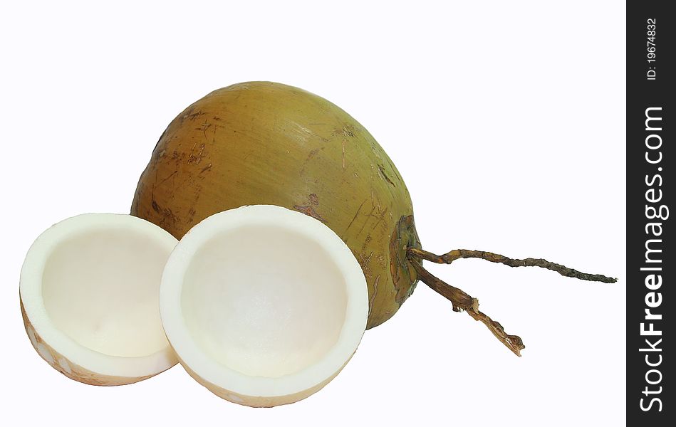 Coconut can be eaten fresh or used for cooking