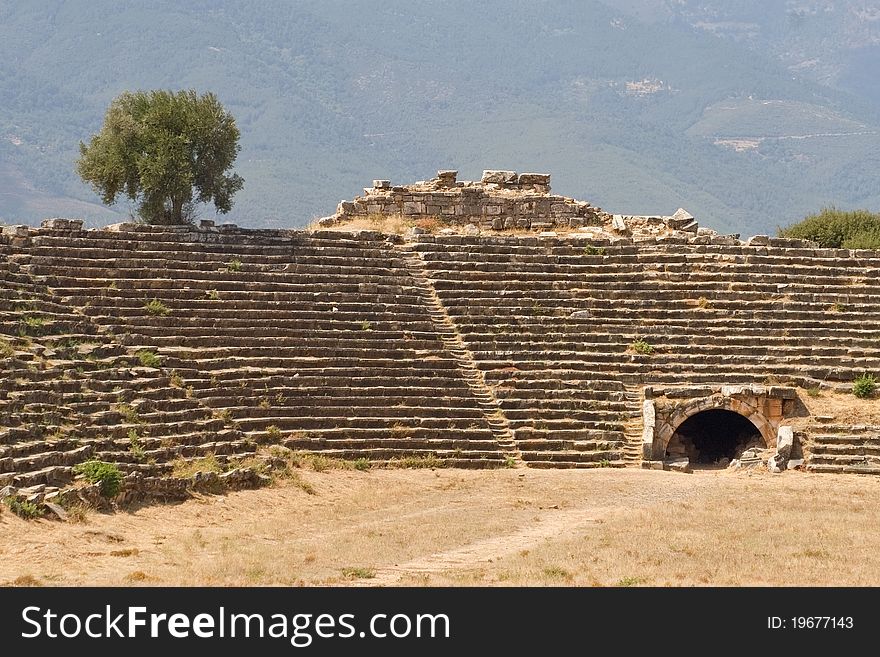 Ancient Arena pammekule Turkey Europe