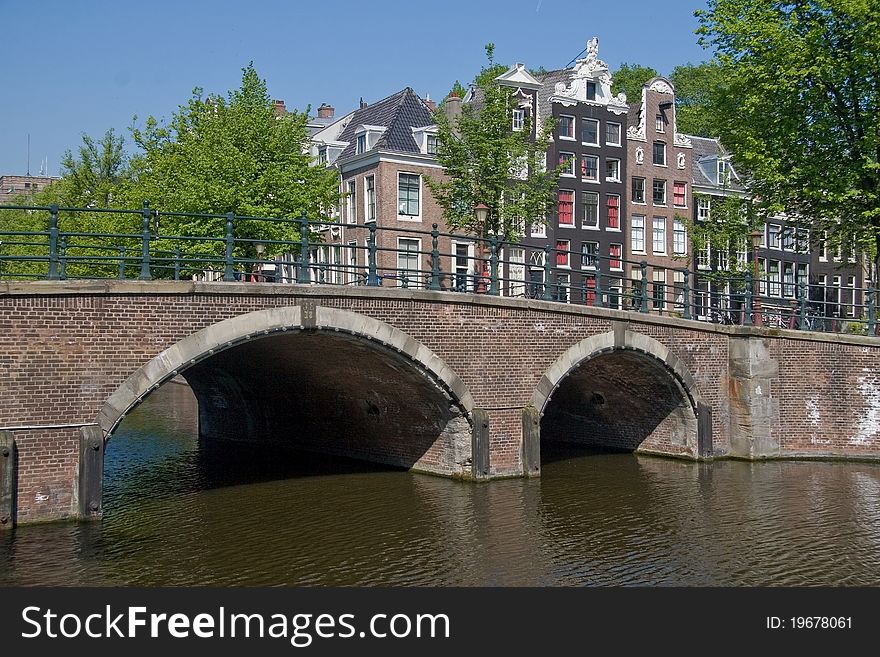 Ditch Keizersgracht Amsterdam the Netherlands