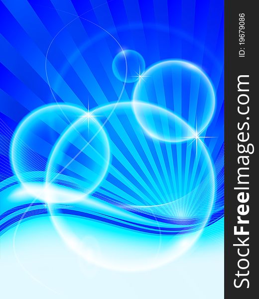 Abstract background beautiful blank blue blurred bright design electric