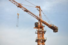Crane In Construction Royalty Free Stock Images Crane In Construction Royalty Free Stock Images