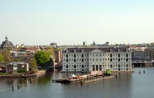 Amsterdam Canals And Typical Houses . Royalty Free Stock Photo Amsterdam Canals And Typical Houses . Royalty Free Stock Photo